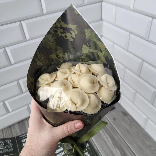 Букет пельменей из бельгийского шоколада FW025