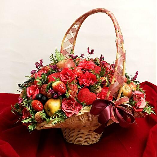 Фруктовая корзина " Для любимой мамы"