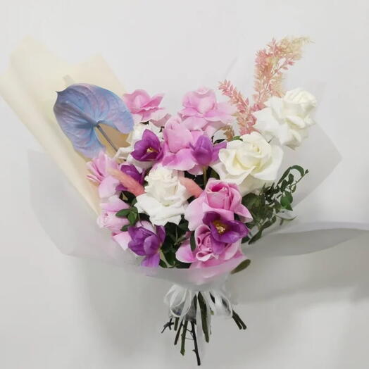 Mystical Pink   Purple Bouquet