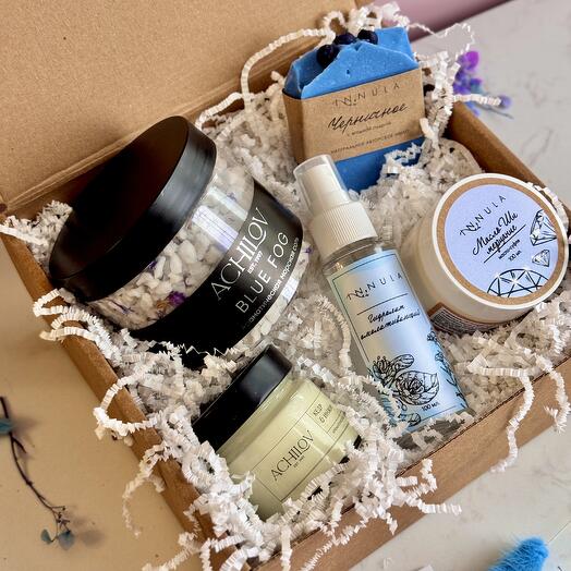Подарочный набор косметики для учителя «Blue Elixir»