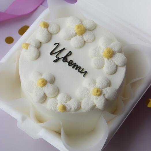 Pastel de Bento "flores"