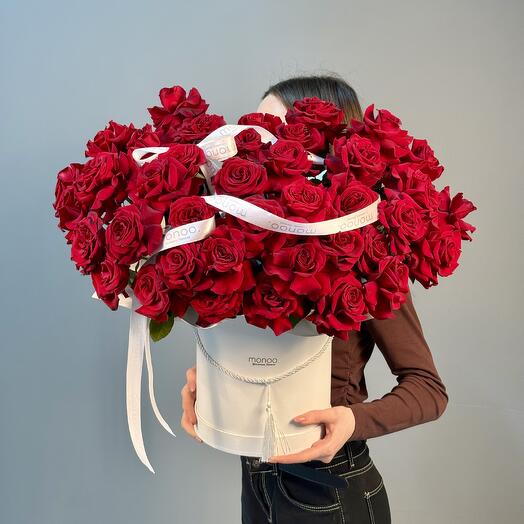 Цветы в коробке