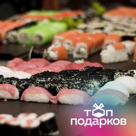 Подарочный сертификат Мастер-класс по приготовлению суши Суши макс, 1 чел. в группе (180 мин.)