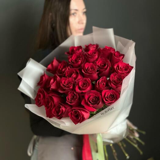 Ramo de rosas rojas "25"