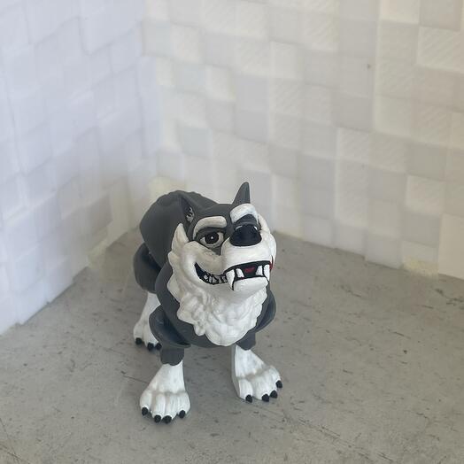 Movable wolf/anti-stress/toy