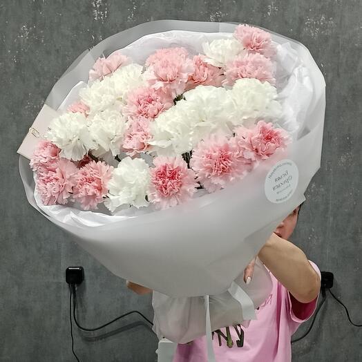 Букет из диантусов 25