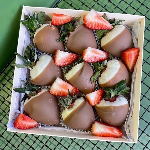 Клубника в шоколаде 🍓дабл шоколад 🍫набор 2