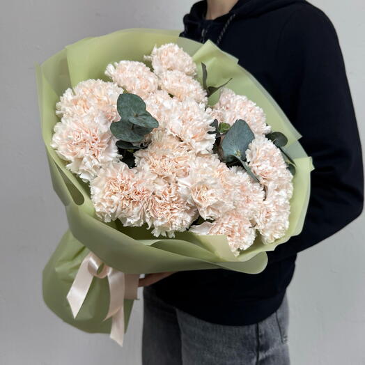 Диантусы брют 💌 букет из 23 штук