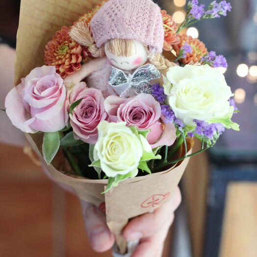 Mini Bouquet: Pink Doll