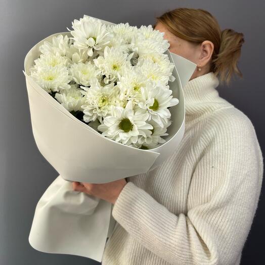 Микс из 5 хризантем