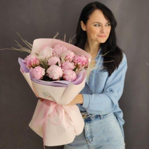 Букет пионов