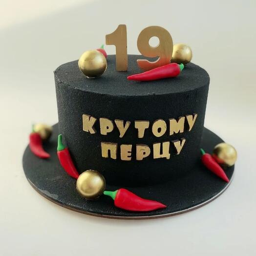 Торт "Крутому перцу"
