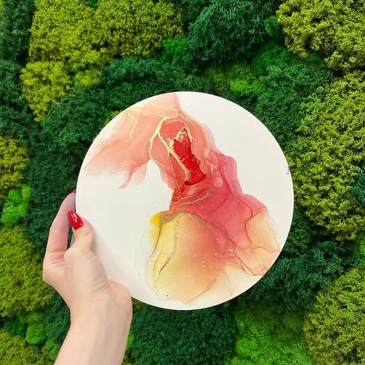 Спиртовые чернила(16+). Электронный сертификат на мастер-класс "