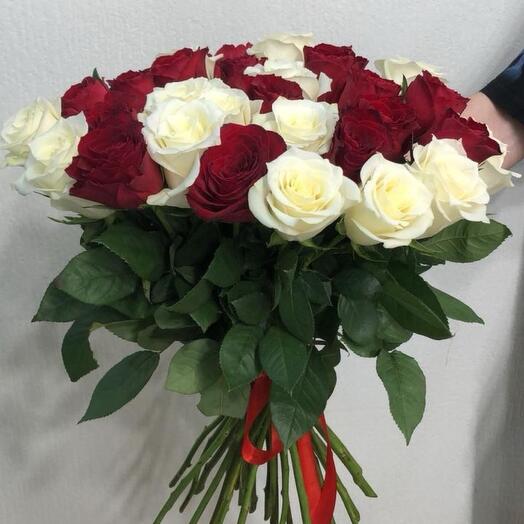 Микс из 35 роз