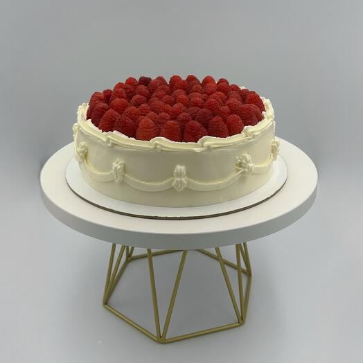 Торт в стиле ламбет / Vintage Raspberry Cake