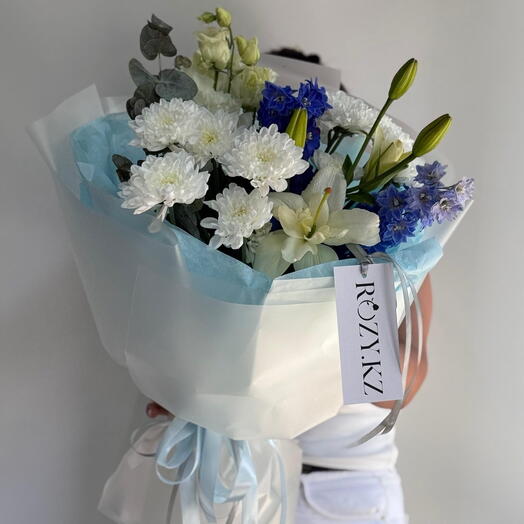 Букет «Голубая лагуна»