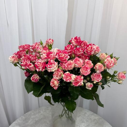 Букет из 7 роз кустовых