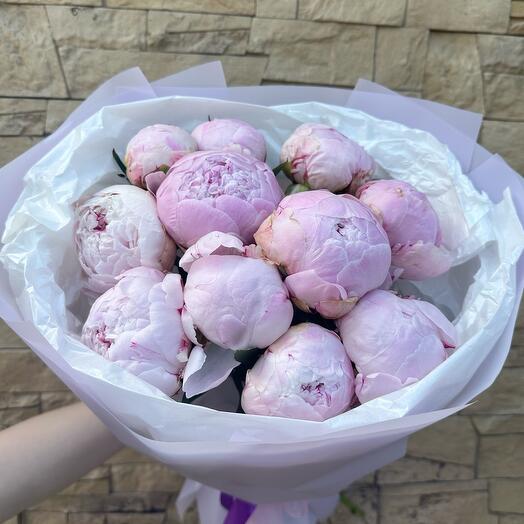 Букет Пионы розовые