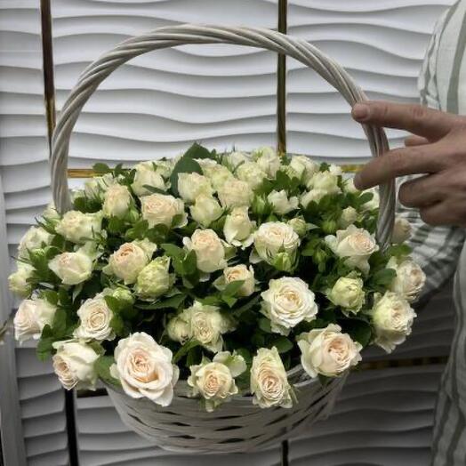 Корзина с цветами 1,5
