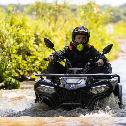 Катание на квадроцикле по маршруту "Речной путь"