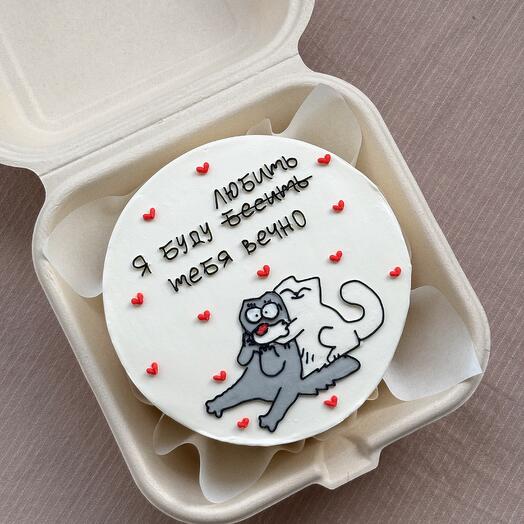 Бенто торт котики 🐈⬛