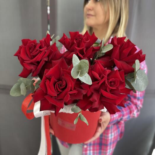 Вау 😍 розы в стильном боксе