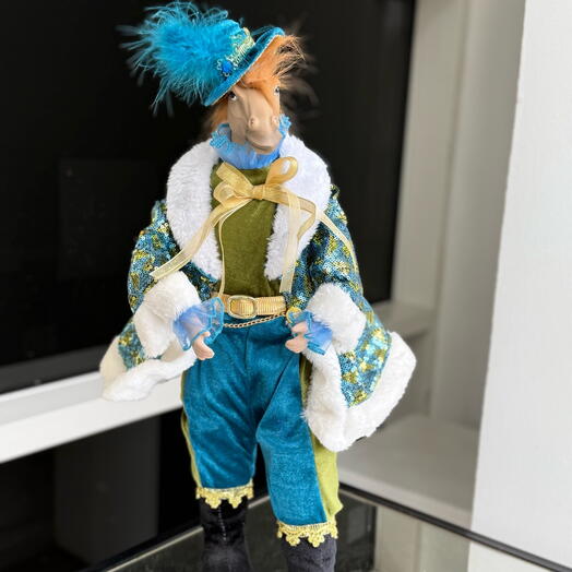 Символ 2026 года Огненная Лошадь «BLUE BOY»