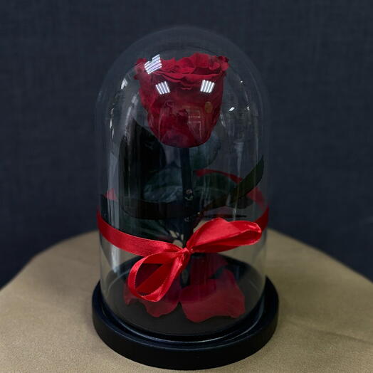 Роза в колбе — Red mini
