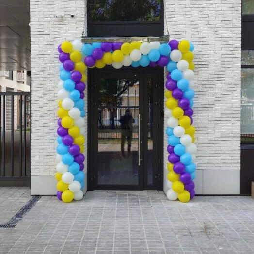 👉  Арка  из  шаров