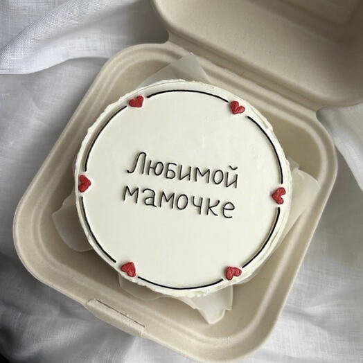 Бенто торт «маме»