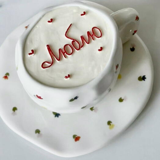 Торт в чайной паре