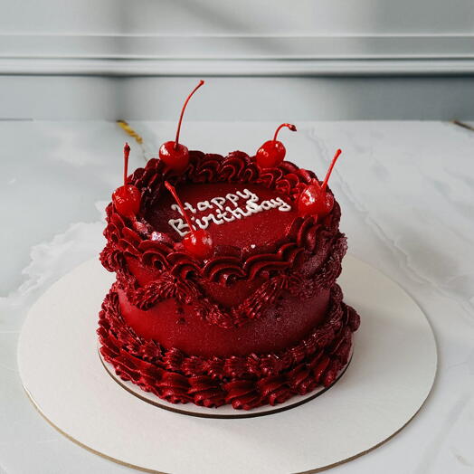 Бенто торт в стиле ламбет