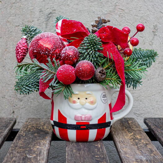 Christmas Mug Holly Jolly