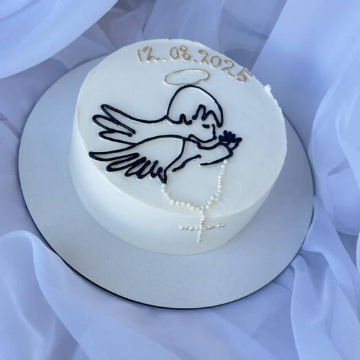 Бенто торт 1 кг на крещение / торты на заказ