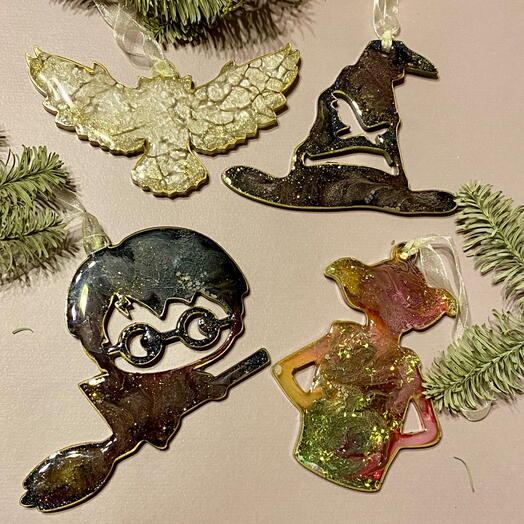 Набор елочных игрушек 2