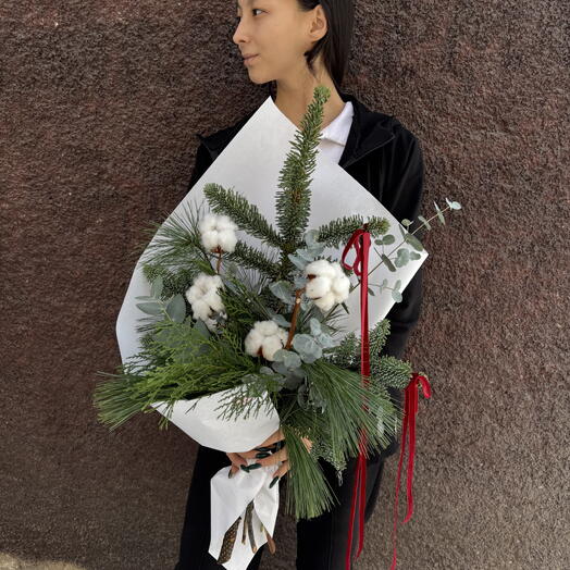 Новогодняя охапка для дома