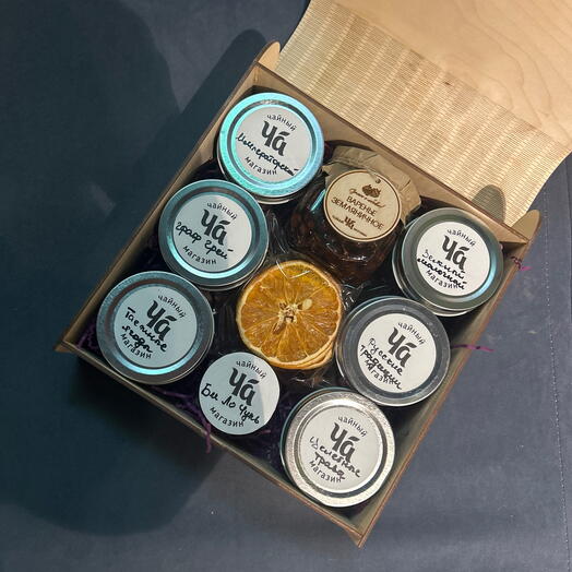 Подарочный набор «Чайная книга»