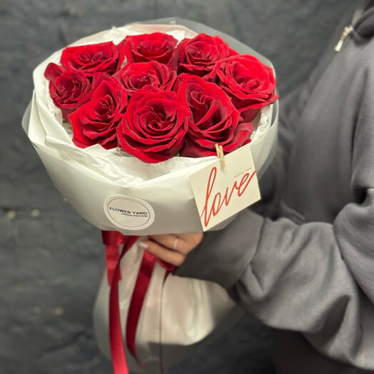 Красные розы Love ️