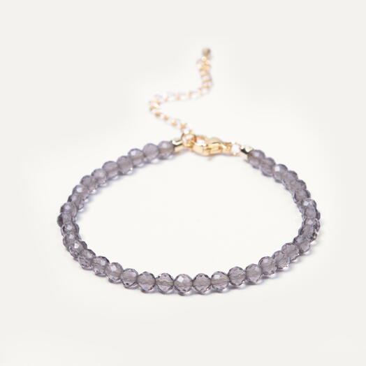 Браслет Ирис Раухтопаз 14K 17 см (BRA1142)