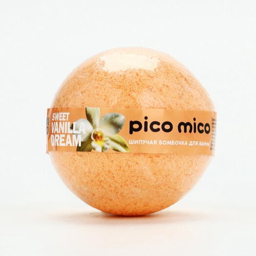 Бомбочка для ванны "Ваниль" Pico Mico, 120 г