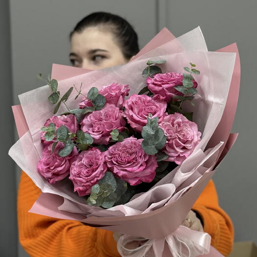 Букет из 9 красивейших роз