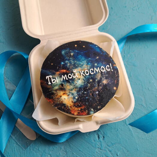 Бенто-торт Ты мой космос