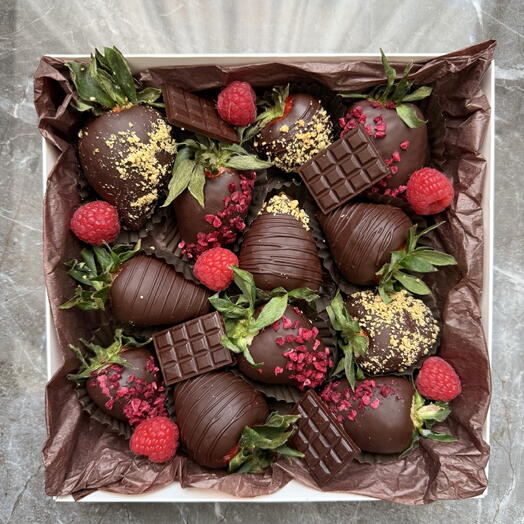 Клубника в шоколаде Callebaut