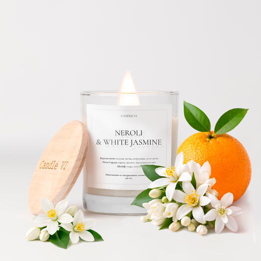 Свеча ароматическая «Neroli white jasmine