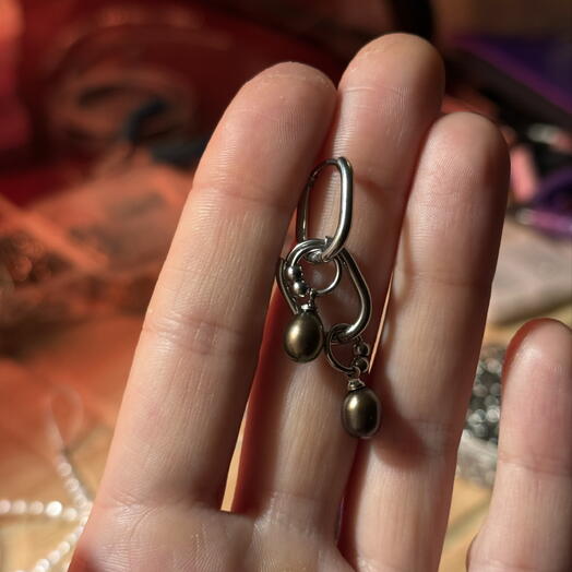 Серьги из жемчуга