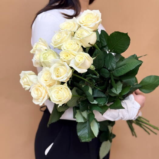 Букет из белых роз