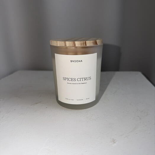 Свеча большая SPECES CITRUS