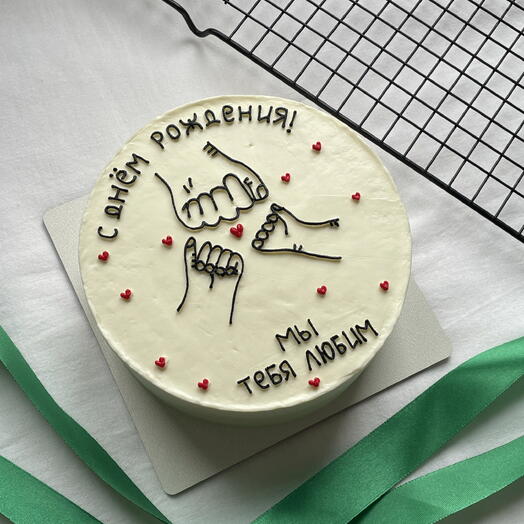 Торт Семья с днём рождения