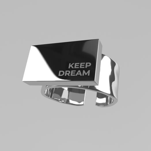 Кольцо KEEP DREAM | МЕЧТАЙ