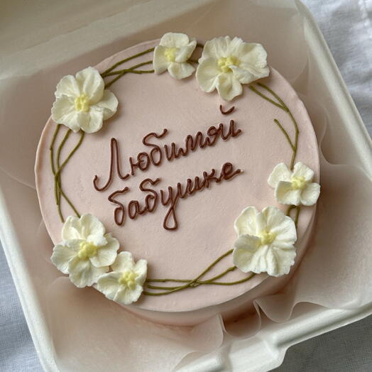 Бенто торт любимой бабушке💗